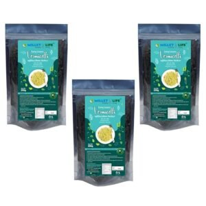 Millet Life Curry Leaves Millet Vermicelli 600g (3 * 200g) Pack of 3 Taste and Nutritious Millet Vermicelli 600g
