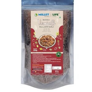 Millet Life Horse Gram Vermicelli 600g ( 3*200g ) Pack of 3 Taste and Nutritious Horse Gram Vermicelli 600g