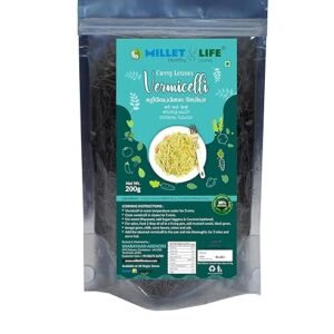 Millet Life Curry Leaves Millet Vermicelli 600g (3 * 200g) Pack of 3 Taste and Nutritious Millet Vermicelli 600g