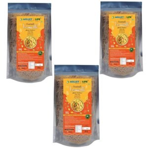 Millet Life Foxtail Millet Vermicelli 600g (3 * 200g) Pack of 3 Taste and Nutritious Millet Vermicelli 600g
