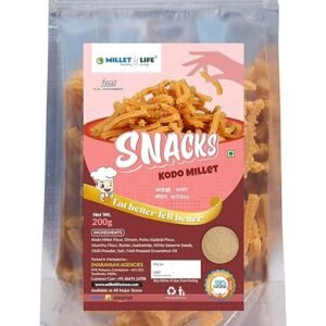 Millet Life Kodo Millet Snacks 400g (2 * 200g) Tasty and Nutritious Chakli/Murukku